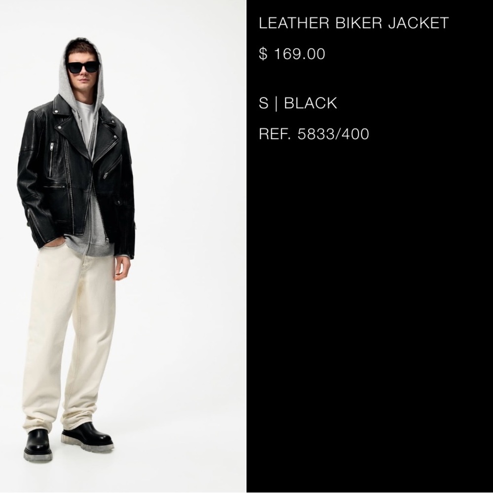 Leather Biker Jacket